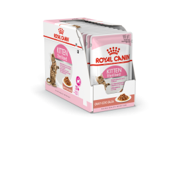 Royal Canin Kitten Sterilised Корм консервированный для стерилизованных котят до 12 месяцев, соус, 85г
